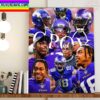 WR Justin Jefferson Is 2022 NFL Offensive Player Of The Year Home Decor Poster Canvas