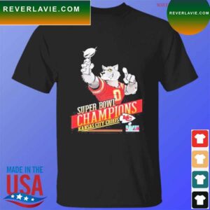 Wolf trophy super bowl champions Kansas city Chiefs T-shirt