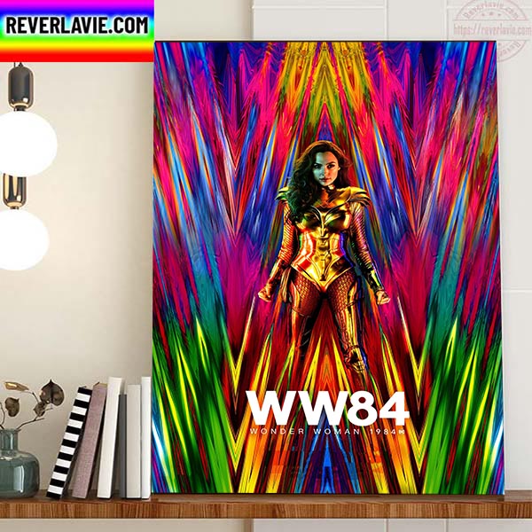 Wonder Woman 1984 WW84 Poster Movie Home Decor Poster Canvas Wonder Woman 1984 WW84 Poster Movie Home Decor Poster Canvas