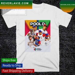 World Baseball Classic Pool D poster T-shirt