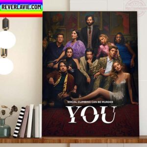 You Season 4 Social Climbing Can Be Murder Home Decor Poster Canvas