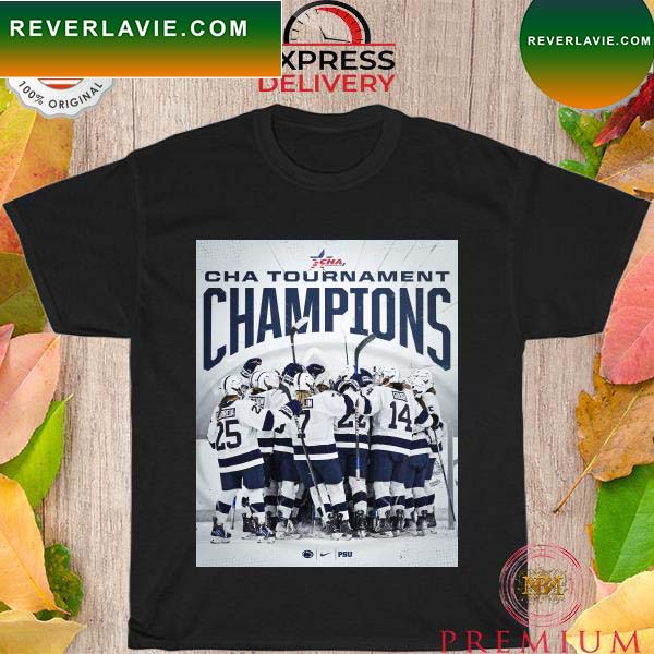 2022-23 college hockey america tournament champions T-shirt 2022-23 college hockey america tournament champions T-shirt