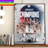 2023 Big South Conference Womens Basketball Championship MVP Is Jhessyka Williams Home Decor Poster Canvas