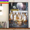 Vermont Catamounts Womens Basketball Are 2023 America East Conference Champions Home Decor Poster Canvas