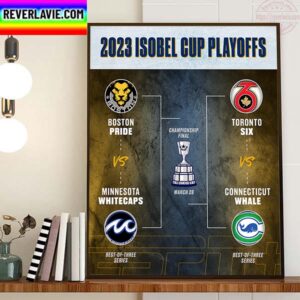 2023 Isobel Cup Playoffs Finals Four Championship Final Home Decor Poster Canvas
