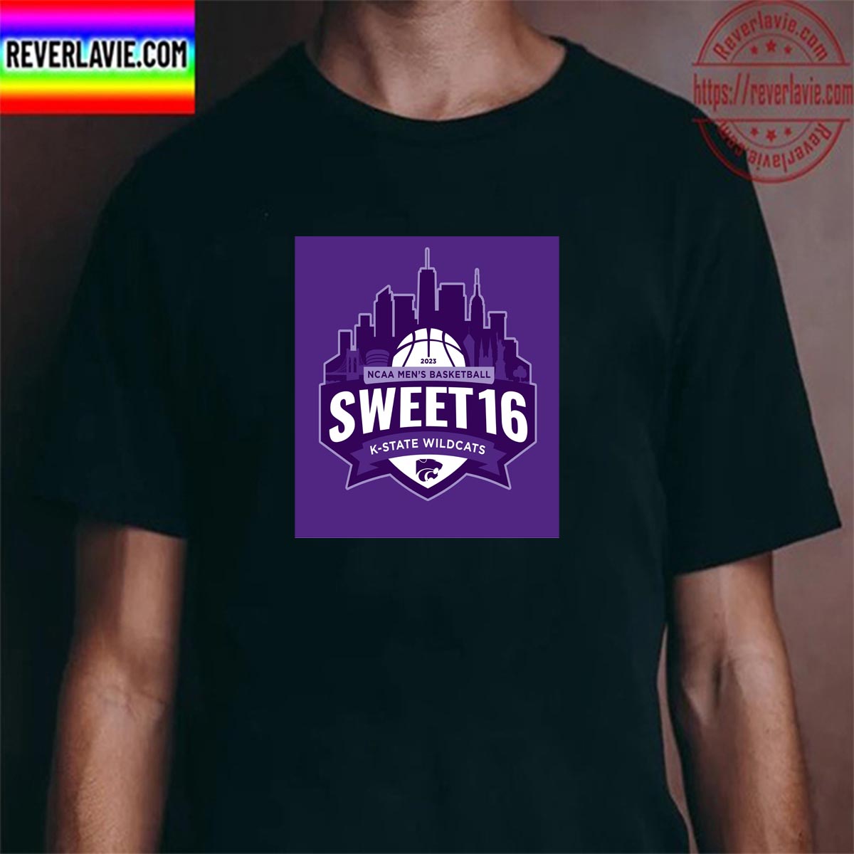 2023 NCAA Mens Basketball Sweet 16 K State Wildcats Unisex T-Shirt 2023 NCAA Mens Basketball Sweet 16 K State Wildcats Unisex T-Shirt