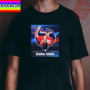 2023 PAC 12 Conference Mens Basketball Tournament MOP Is Azuolas Tubelis Of Arizona Wildcats Mens Basketball Classic T-Shirt