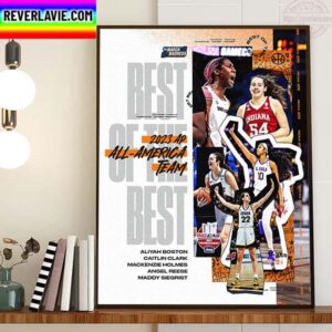 2023 Womens AP All America Team Of NCAA March Madness Home Decor Poster Canvas