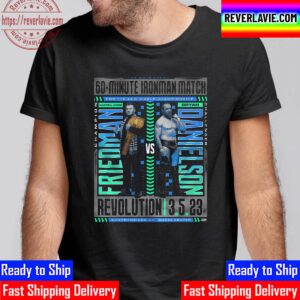AEW Revolution 2023 Matchup MJF Vs Bryan Danielson Ironman Match Unisex T-Shirt