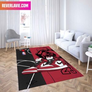 Air Jordan 1 Retro High OG Chicago 2015 Sneaker Rug Home Decor