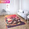 Air Jordan 1 Retro High OG x NBA Sneaker Rug Home Decor