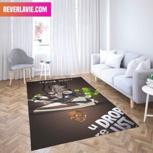 Air Jordan 1 Retro High x Travis Scott Sneaker Rug Home Decor