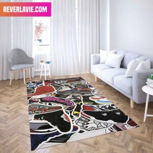 Air Jordan 1 x Nike Air Force 1 Home Decor Sneaker Rug
