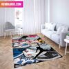 Air Jordan 4 Retro White Oreo Sneaker Rug Home Decor