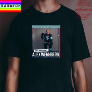 Alex Wennberg 300 Career NHL Points With Seattle Kraken Classic T-Shirt