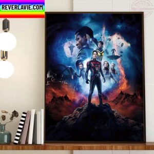 Ant Man And The Wasp Quantumania 2023 Of Marvel Studios Official Poster Home Decor Poster Canvas