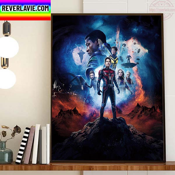 Ant Man And The Wasp Quantumania 2023 Of Marvel Studios Official Poster Home Decor Poster Canvas Ant Man And The Wasp Quantumania 2023 Of Marvel Studios Official Poster Home Decor Poster Canvas