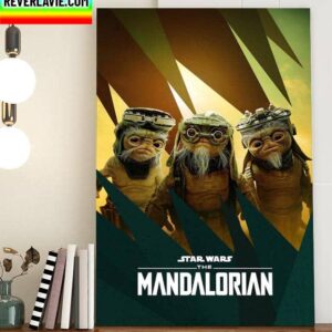 Anzellan Droidsmiths In Chapter 17 Of Star Wars The Mandalorian Home Decor Poster Canvas