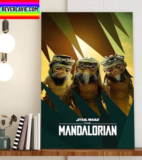 Anzellan Droidsmiths In Chapter 17 Of Star Wars The Mandalorian Home Decor Poster Canvas