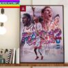 Arizona Wildcats Mens Basketball Are 2023 PAC 12 Conference Mens Basketball Tournament Champions Home Decor Poster Canvas