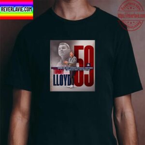Arizona Wildcats Mens Basketball Head Coach Tommy Lloyd Most Wins In NCAA History Classic T-Shirt