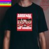 Arsenal The FA Womens Continental League Cup Champions Unisex T-Shirt