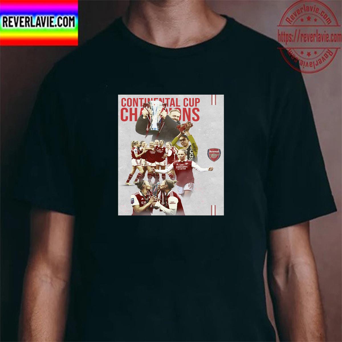 Arsenal The FA Womens Continental League Cup Champions Unisex T-Shirt Arsenal The FA Womens Continental League Cup Champions Unisex T-Shirt