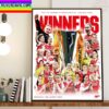 Arsenal The FA Womens Continental League Cup Winners Home Decor Poster Canvas
