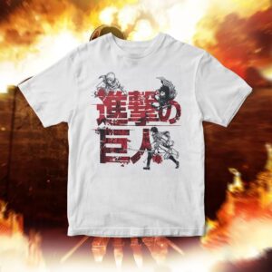 Attack On Titan X Uniqlo Unisex Tshirt