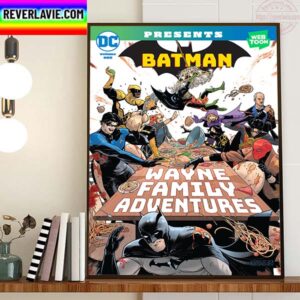 Batman Wayne Family Adventures Home Decor Poster Canvas