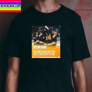 Boston Bruins Clinch Playoff Berth And Achieve Fastest 50 Wins Classic T-Shirt