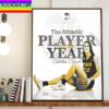 Caitlin Clark Is The Athletic WBB Player Of The Year Home Decor Poster Canvas