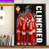 Calgary Wranglers Clinched 2023 Calder Cup Playoffs Home Decor Poster Canvas