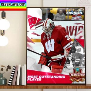 Cami Kronish Is 2023 Womens Frozen Four Most Outstanding Player Home Decor Poster Canvas