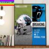 Chicago Bears Acquiring WR DJ Moore Home Decor Poster Canvas