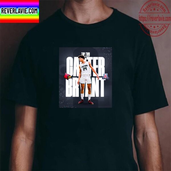 Carter Bryant Top Two Louisville Cardinal And Arizona Wildcats Classic T-Shirt