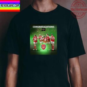 Congratulations To Arsenal Women Are Conti Cup Winners Unisex T-Shirt