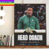 Damon Stoudamire Is The New Head Coach Of The Georgia Tech Yellow Jackets Mens Basketball Home Decor Poster Canvas