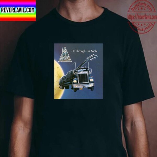 Def Leppard Released Debut Album On Through The Night 43 Years Ago Classic T-Shirt