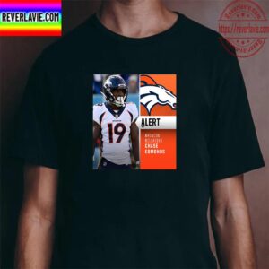 Denver Broncos Releasing RB Chase Edmonds Unisex T-Shirt