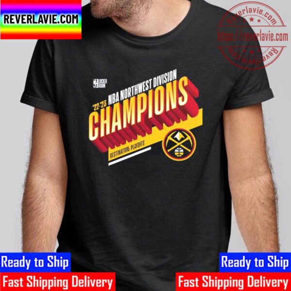 Denver Nuggets 2023 Northwest Division Champions Unisex T-Shirt