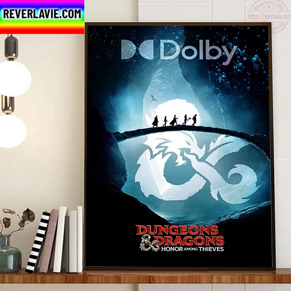 Dungeons And Dragons Honor Among Thieves Dolby Cinema Official Poster Home Decor Poster Canvas Dungeons And Dragons Honor Among Thieves Dolby Cinema Official Poster Home Decor Poster Canvas