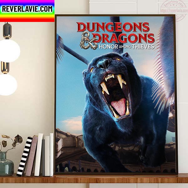 Dungeons And Dragons Honor Among Thieves IMAX Official Poster Home Decor Poster Canvas Dungeons And Dragons Honor Among Thieves IMAX Official Poster Home Decor Poster Canvas
