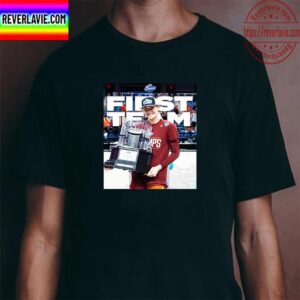 Elizabeth Kitley ACC Tournament First Team With Virginia Tech Womens Basketball Unisex T-Shirt