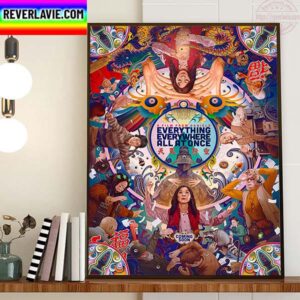 Everything Everywhere All At Once Official Poster Home Decor Poster Canvas