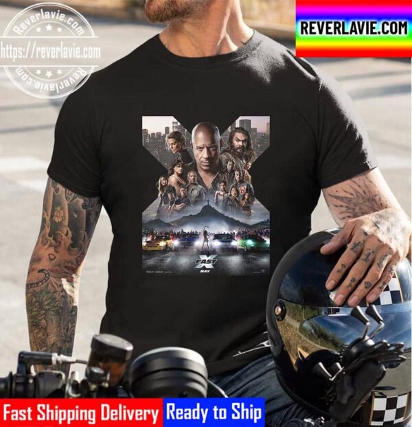 FAST X Fast And Furious New Poster Movie Unisex T-Shirt