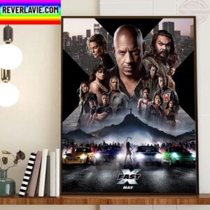 FAST X Fast & Furious New Poster Movie Home Decor Poster Canvas