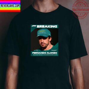 Fernando Alonso Receives Penalty And Drops Down To P4 In Jeddah Saudi Arabian GP F1 Unisex T-Shirt
