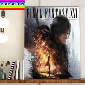 Final Fantasy XVI Poster Home Decor Poster Canvas