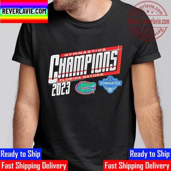 Florida Gators 2023 SEC Womens Gymnastics Tournament Champions Unisex T-Shirt